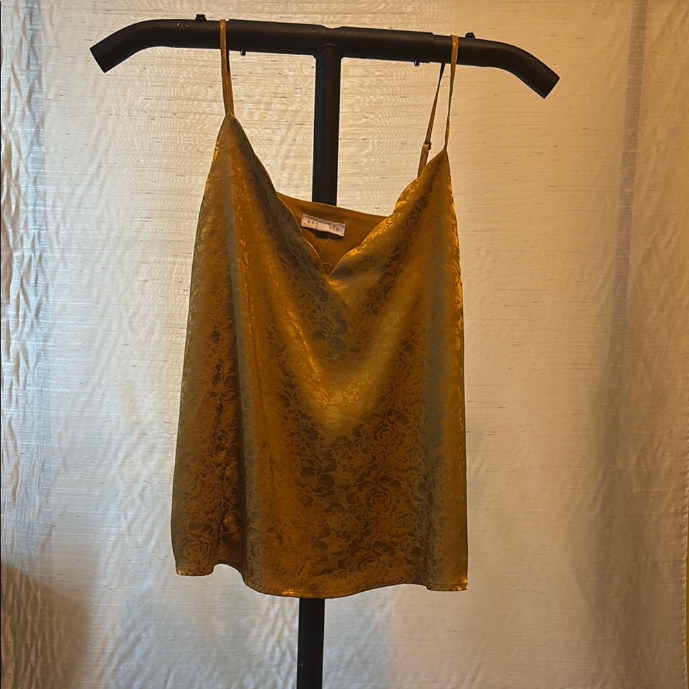 Socialite Tan Sleeveless Camisole Top